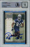 Demarcus Ware Signed Cowboys 2005 Bowman #129 Beckett Auto 10 40676