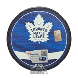 Auston Matthews Autographed Toronto Reverse Retro Hockey Puck - Fanatics