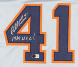 Darrell Evans Signed Detroit Tigers Jersey (Beckett) 1984 W.S. Champs 1B, 3B, DH