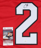 Chase Edmonds Signed Cardinals Jersey (JSA COA) Arizona 2021 #1 Running Back