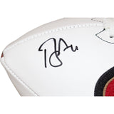 Brandon Aiyuk Signed San Francisco 49ers Logo Football Beckett 43664