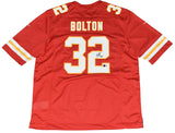 NICK BOLTON SIGNED KANSAS CITY CHIEFS SUPER BOWL LVIII #32 NIKE JERSEY BECKETT