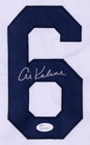 Al Kaline Signed Tigers Hispanic Tribute Jersey (JSA COA) Mr Tiger /18x All Star