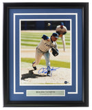 Roger Clemens Signed Framed Toronto Blue Jays 11x14 Photo BAS