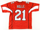 Antrel Rolle Signed Arizona Cardinals Jersey (Beckett COA) Ex-Miami Hurricane LB