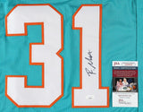 Raheem Mostert Signed Miami Dolphins Jersey (JSA COA) 2023 NFL Rushing TDs Ldr