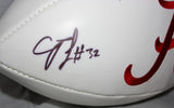 C. J. Mosley Autographed Alabama Crimson Tide Logo Football W/ BCS Champs- JSA W