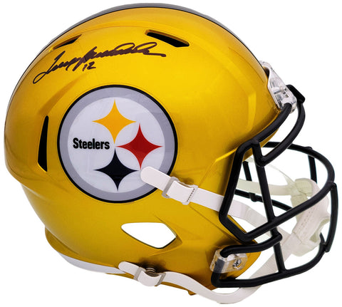 TERRY BRADSHAW AUTOGRAPHED STEELERS FLASH FULL SIZE HELMET BECKETT 201180