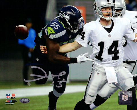 FRANK CLARK AUTOGRAPHED SIGNED 8X10 PHOTO SEATTLE SEAHAWKS MCS HOLO STOCK #94273