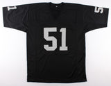 Bruce Irvin Signed Raiders Jersey (JSA) Linebacker / Super Bowl XLVIII champion