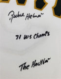 Richie Hebner Signed Pittsburgh Pirates Jersey 2xInscribed (JSA COA) See Photos