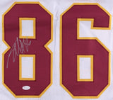 Jordan Reed Signed Redskins Jersey (JSA) 2016 Pro Bowl Tight End / Florida Gator