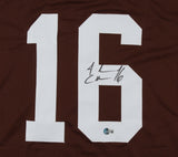 Josh Cribbs Signed Cleveland Browns Jersey (Beckett Hologram) 3xPro Bowl R.B.