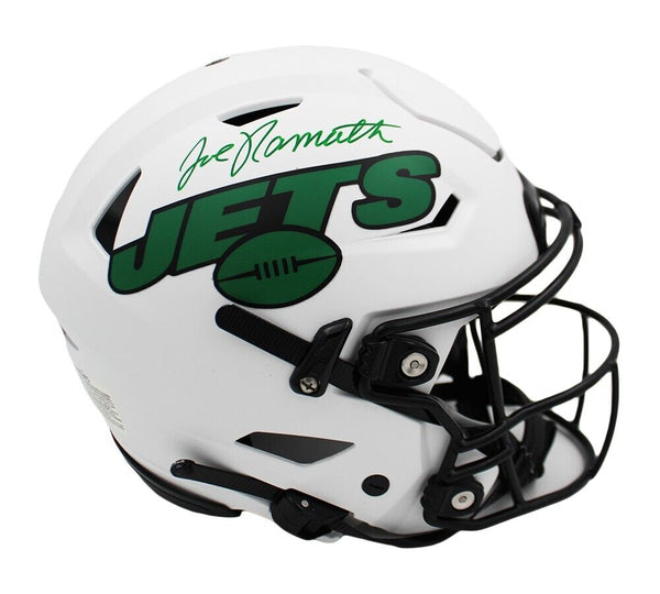 Joe Namath Signed New York Jets Speed Flex Authentic NFL Helmet