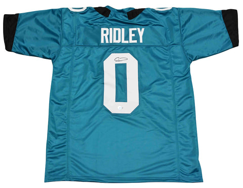 CALVIN RIDLEY AUTOGRAPHED SIGNED JACKSONVILLE JAGUARS #0 JERSEY BECKETT