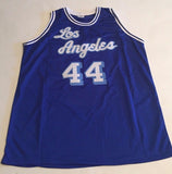 Jerry West Signed Lakers Mr. Clutch Jersey (JSA)14xNBA All-Star / 1972 NBA Champ