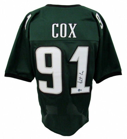 Fletcher Cox Signed Philadelphia Eagle Jersey (Beckett Hologram) 4xPro Bowl D.E.