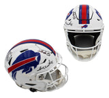 Jim Kelly, Andre Reed, Thurman Thomas Signed Buffalo Bills Speed Flex Helmet