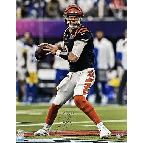 Joe Burrow Autographed/Signed Cincinnati Bengals 16x20 Photo FAN 46816