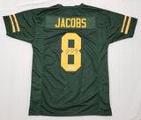 Josh Jacobs Autographed Green Bay Packers Color Rush Pro Style Jersey Beckett