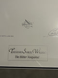 Ted Williams Signed Autographed Print Framed HC 12/12 Beninati COA