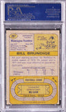 Redskins Bill Brundige Authentic Signed 1974 Topps #287 Card PSA/DNA Slabbed