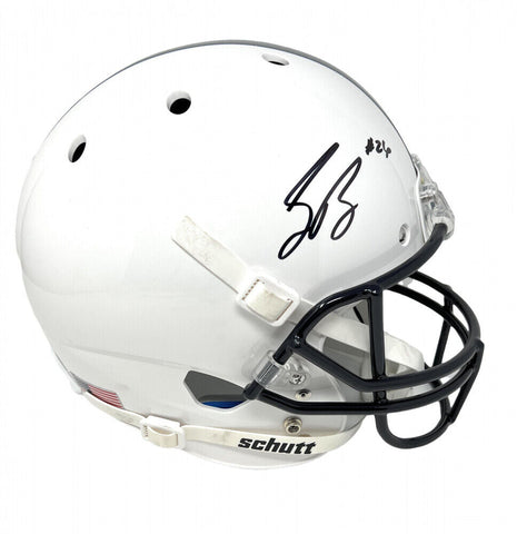 Saquon Barkley Signed Penn State Nittany Lions Full-Size Schutt Helmet (Panini)