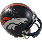 Mike Shanahan Signed Denver Broncos VSR4 Replica Mini Helmet Beckett 44277