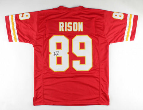 Andre Rison Signed Kansas City Chiefs Jersey (JSA Holo) 5xPro Bowl Wide Receiver