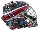 Rangers Henrik Lundqvist Authentic Signed Franklin Hockey Goalie Mask BAS