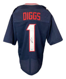 Stefon Diggs Signed Houston Texans Jersey (Beckett) Pro Bowl Wide Receiver