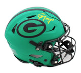 Brett Favre Signed Green Bay Packers Speed Flex Authentic Rave Helmet