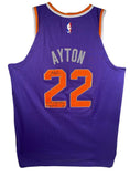 DEANDRE AYTON Autographed "2018 NBA #1 Pick" Authentic Jersey STEINER LE 1/22