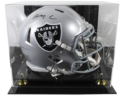 Raiders Maxx Crosby Signed Full Size Speed Proline Helmet W/ Case Fanatics