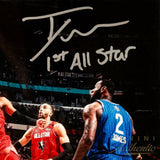 TRAE YOUNG Autographed Inscribed "1st All Star" 16" x 20" Photo PANINI LE 1/111