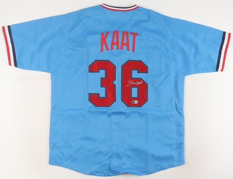 Jim Kaat Signed Minnesota Twins Jersey (Beckett) HOF 2022 / 16xGold Glove Winner