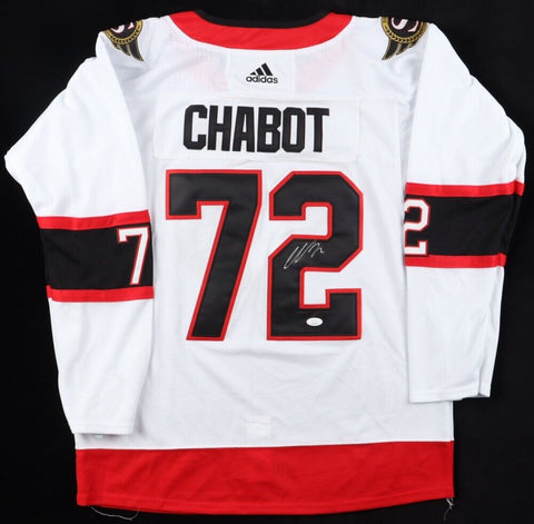 Thomas Chabot Signed Senators Adidas Jersey (JSA COA) Ottawa 2015 1st Round Pick