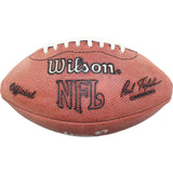 Steve Atwater Autographed/Signed Wilson Leather Mini Football BAS 44316