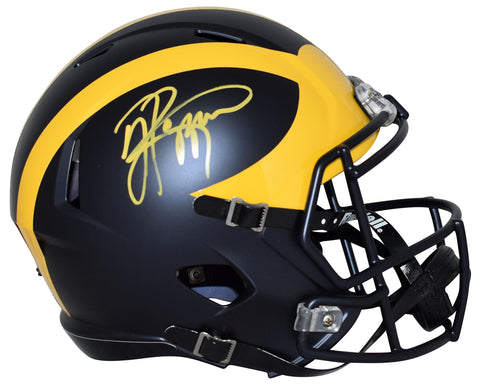 JABRILL PEPPERS AUTOGRAPHED MICHIGAN WOLVERINES FULL SIZE SPEED HELMET JSA