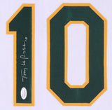 Tony LaRussa Signed Oakland Athletics Jersey (JSA COA) A's Hall of Fame Manager