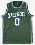 Marcus Sasser Signed Detroit Pistons Green Jersey (Beckett) 2023 1st Round Pick