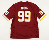 Chase Young Signed Washington Commanders Nike Jersey (Fanatics) Ex Ohio State DE