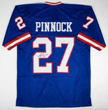 Jason Pinnock Signed New York Giants Jersey (JSA COA) 2021 5th Rnd Draft Pick DB