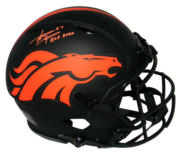 STEVE ATWATER SIGNED DENVER BRONCOS ECLIPSE AUTHENTIC SPEED HELMET BECKETT