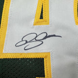 Framed Autographed/Signed Ray Allen 33x42 Seattle Green Jersey Beckett BAS COA