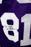 Purple People Eaters Signed Vikings Custom Jersey