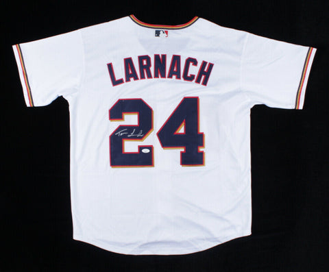 Trevor Larnach Signed Minnesota Twins Custom Jersey (JSA COA) Rookie O.F