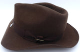 Harrison Ford Autographed Indiana Jones Fedora Hat Beckett BAS QR #B344538