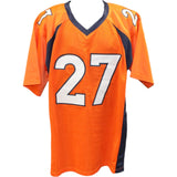 Steve Atwater Autographed/Signed Pro Style XL Orange Jersey Beckett 47528