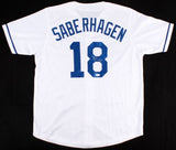 Bret Saberhagen Signed Royals Jersey (JSA COA) 1985 World Series Champ & MVP